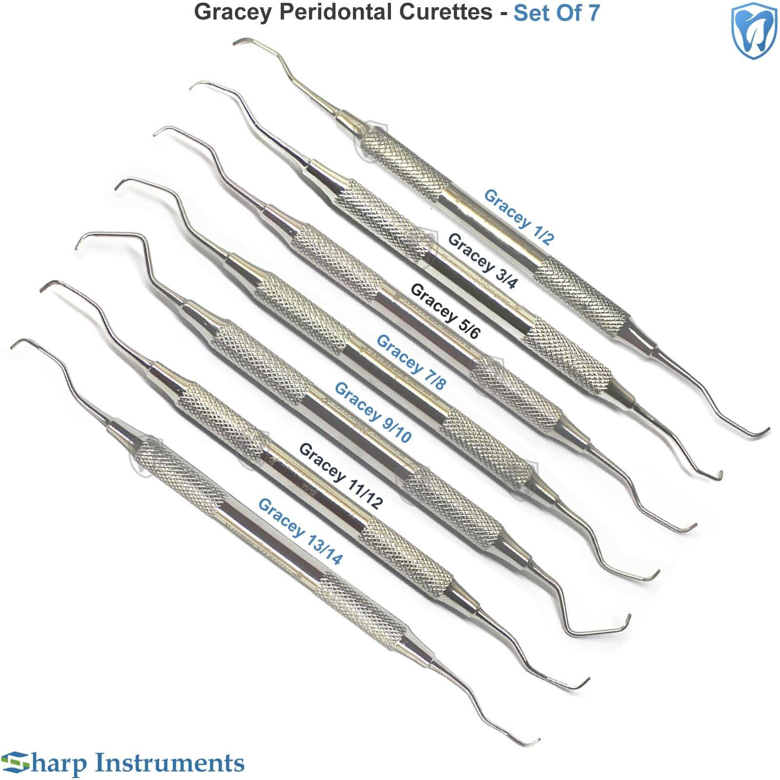 Periodontal Gracey Curettes Set