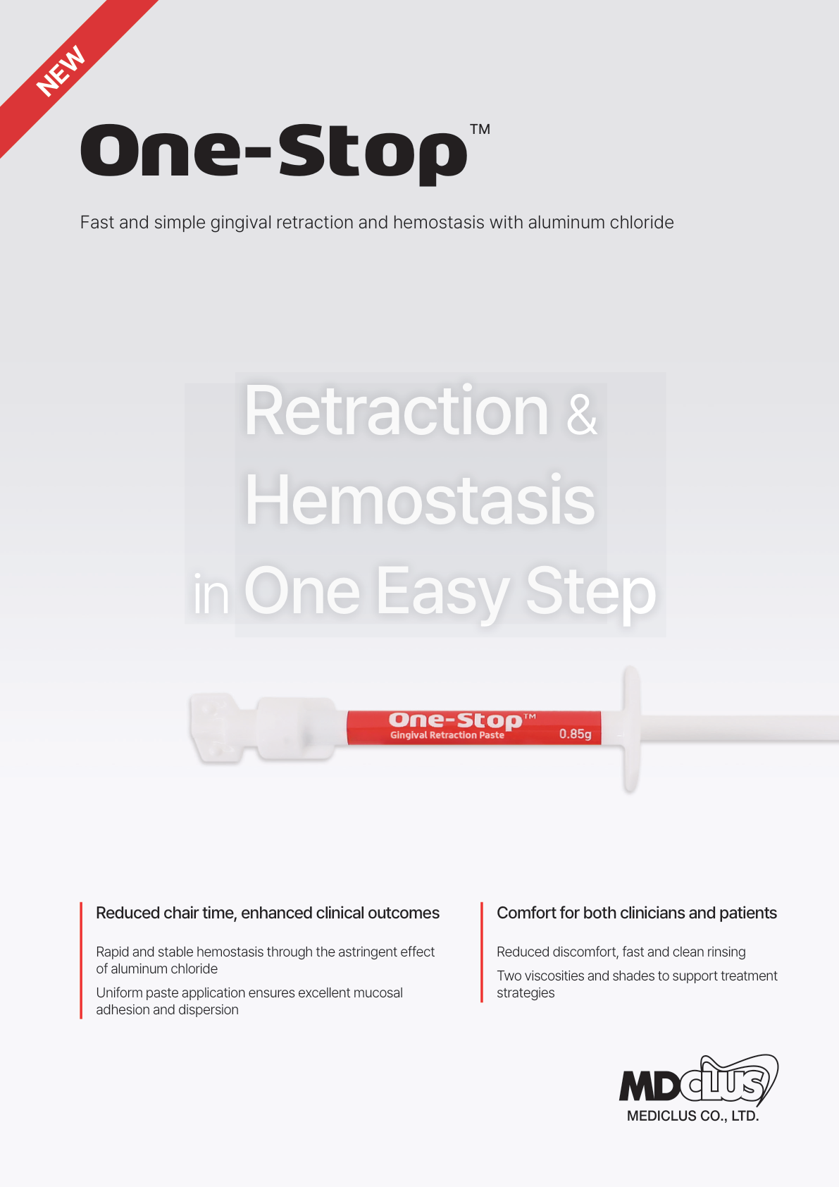 Mediclus One-Stop Gingival Retraction Paste