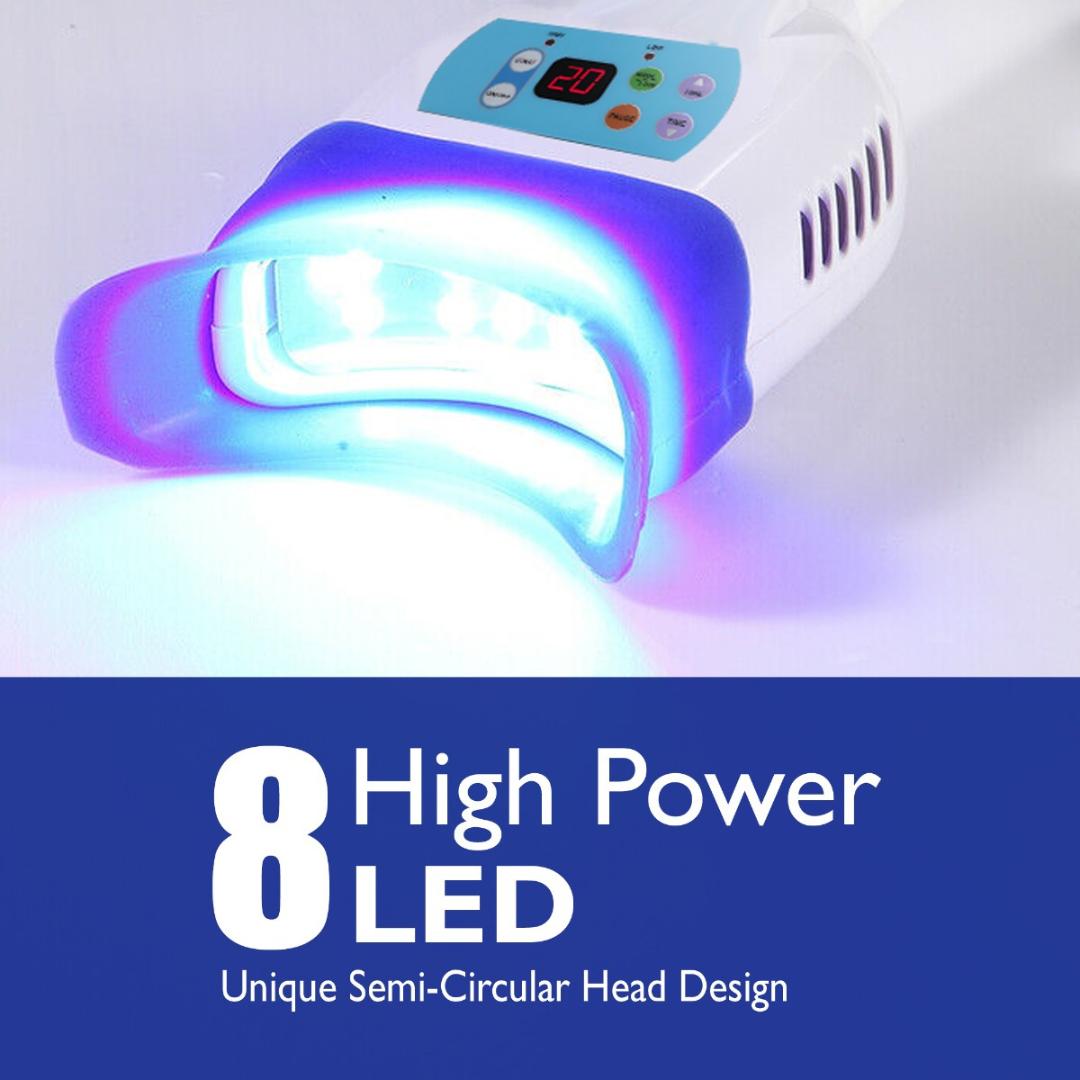 Tooth Bleaching – 8 Blue LED Lights