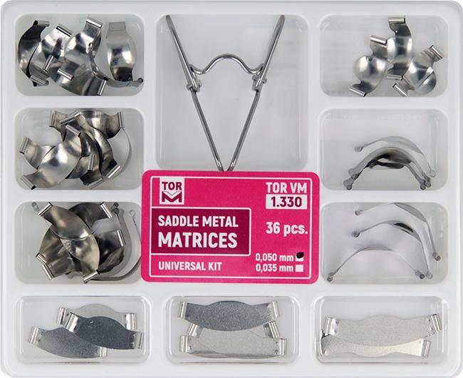TOR-VM Saddle Matrix Set — 36 pcs | No. 1.330