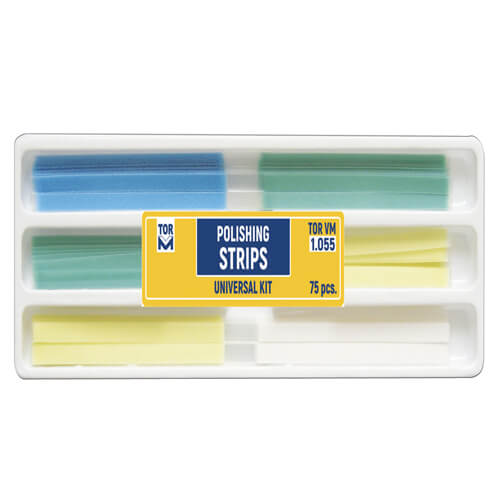 TOR-VM Universal Dental Polishing Strips Kit – 75 pcs